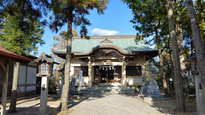 中喜来春日神社の社殿